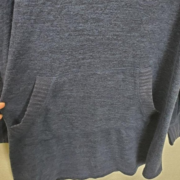 Torrid Tunic Sweatshirt Womens 4 (26) Blue Super Soft Plush Cowl Neck Raglan - Picture 4 of 12